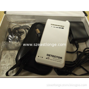 White Portable Cell Phone Signal Detector With Battery